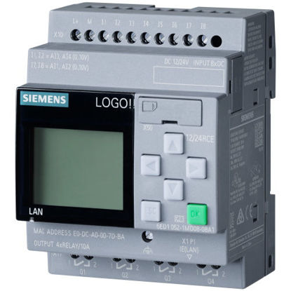 Picture of Siemens LOGO Basic module with networking 24VDC