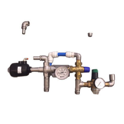 Picture of Warm pre-rinse set - Switchbox with Mixture valve and Presure reducer