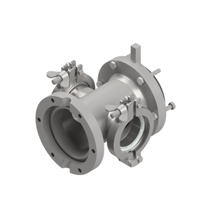 Picture of Tank valve connection Definox  DN65 double X