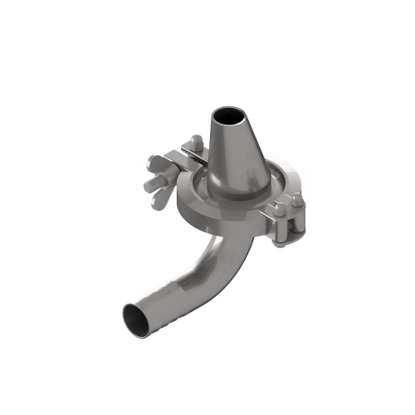 Picture of Non-return valve Silicone - welded DN20