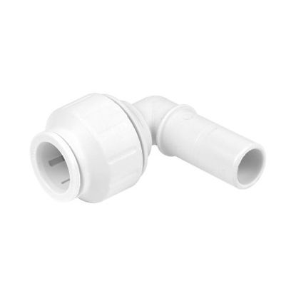 Picture of Air coupling Knee Push-in 22mm White