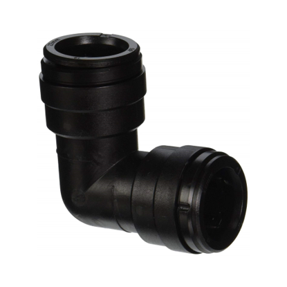 Picture of Air coupling Knee 22mm x 22mm Plug Black