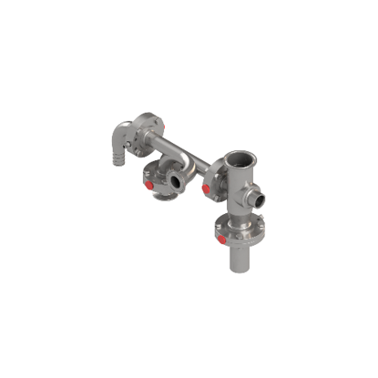 Picture of DN25 single valve system with level sensor (without motors)