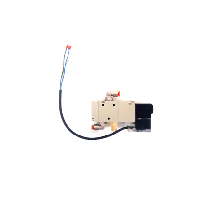 Picture of 24V solenoid valve serving main tank