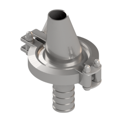 Picture of Non-return valve Silicone straight - weld DN20