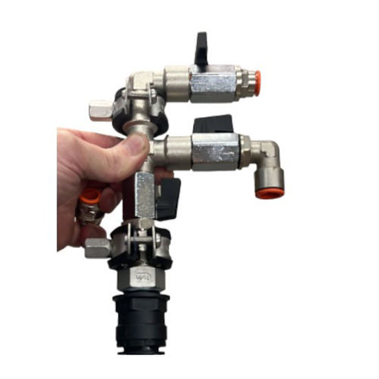 Picture of 3x compressor ball valves set 