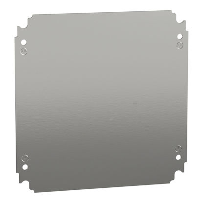 Picture of Mounting plate for cabinet 250x250mm Steel 710123
