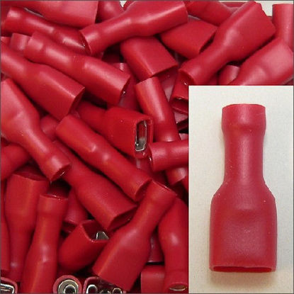 Picture of Cable boot ferrule 6,3x0,8mm Red