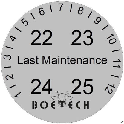 Picture of Sticker - Buffer tank Maintenance