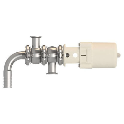 Picture of 3-way valve GVS 2x DN20 Tank inlet silicone connection