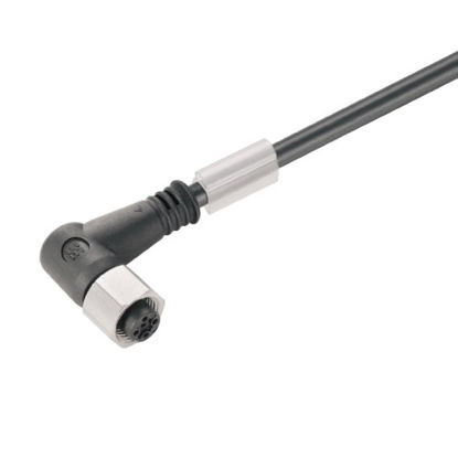 Picture of Cable with 90° M12 connector 15m