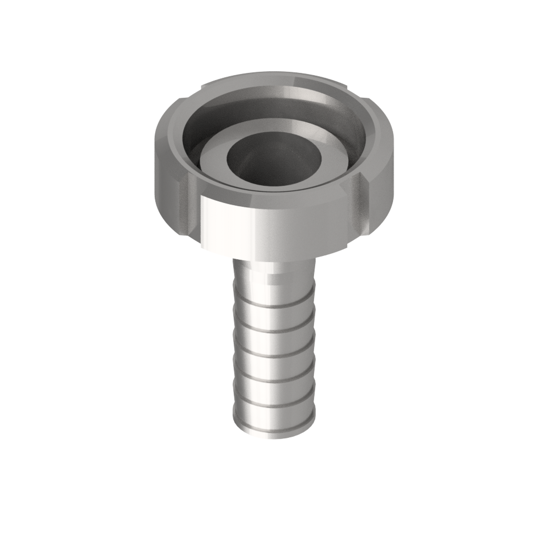 Picture of DIN11851 DN25 Screw - Silicone straight