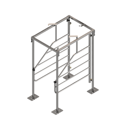 Picture of Separation gate 3 way selection port Complete