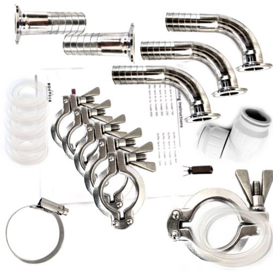 Picture of DN25 EU Double Mounting set