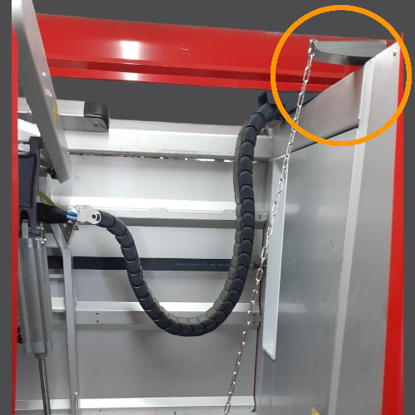 Picture of Support for chain hose sleeve